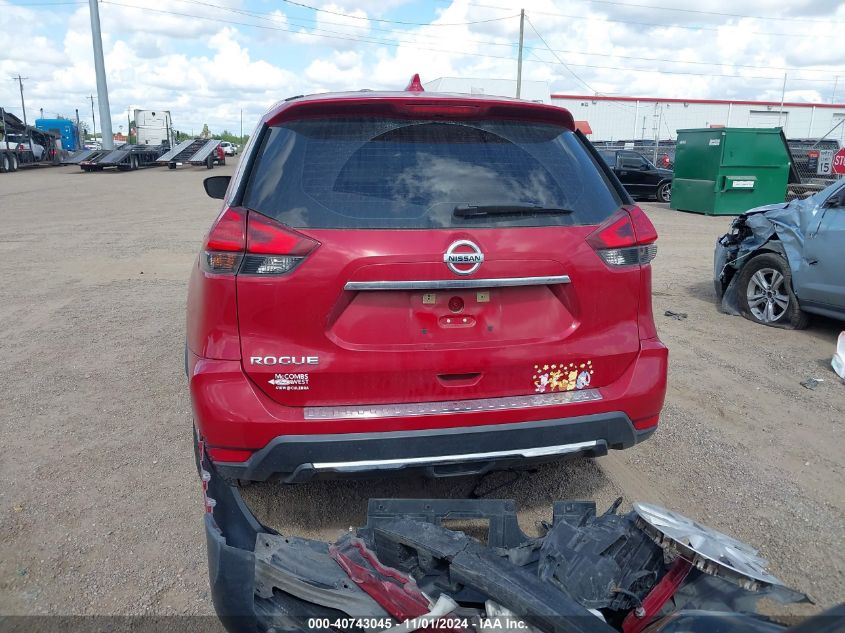 2017 Nissan Rogue S VIN: 5N1AT2MT5HC780918 Lot: 40743045