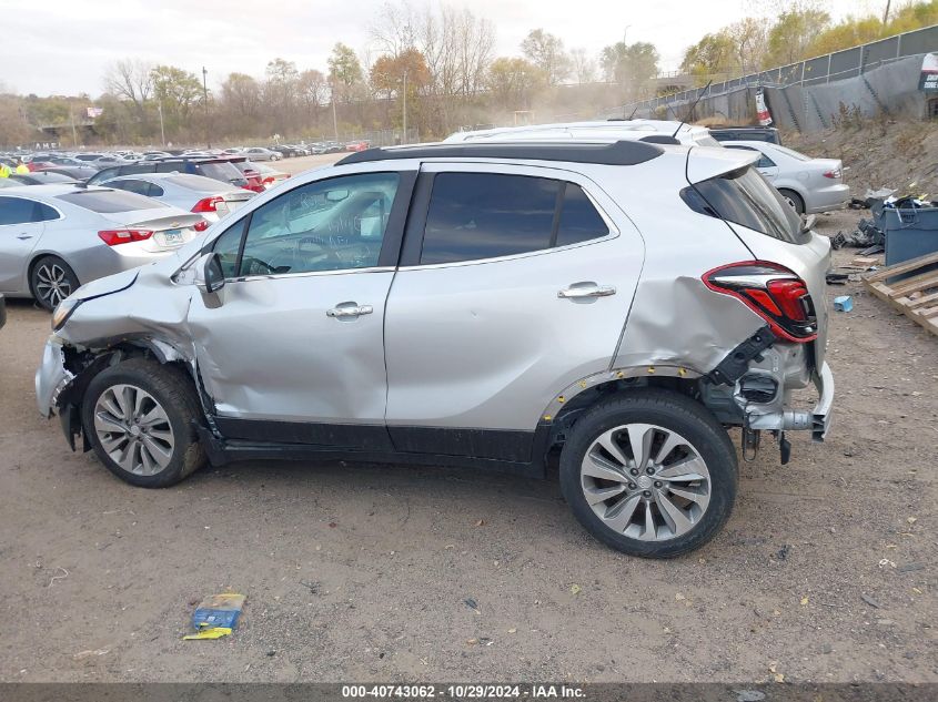 2017 Buick Encore Preferred VIN: KL4CJESB0HB192844 Lot: 40743062