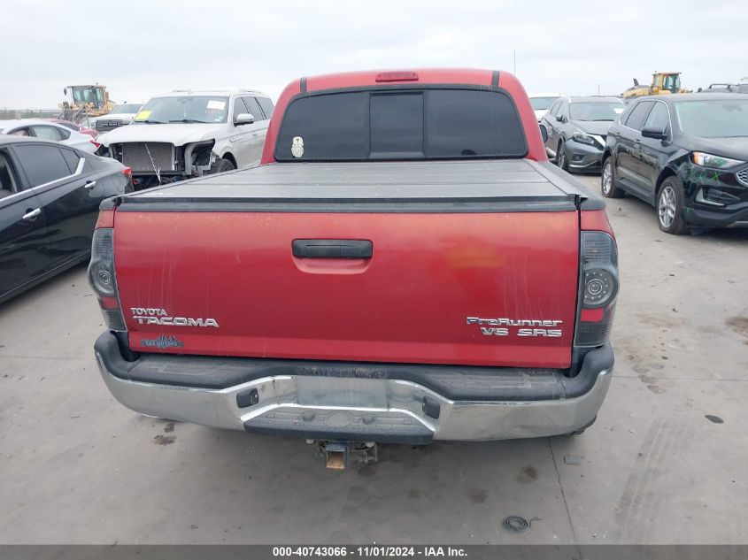 2008 Toyota Tacoma Prerunner V6 VIN: 3TMJU62N18M065372 Lot: 40743066