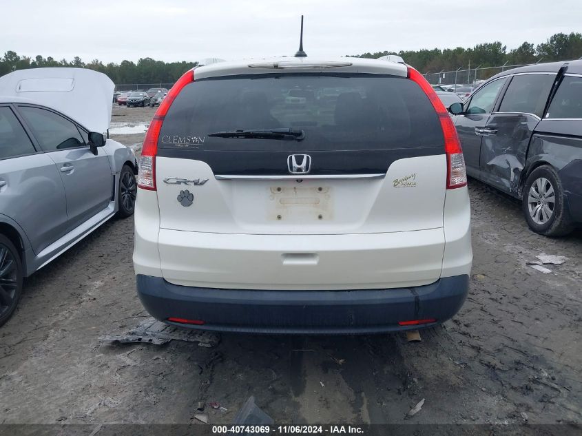 2013 Honda Cr-V Ex-L VIN: 5J6RM3H77DL042792 Lot: 40743069