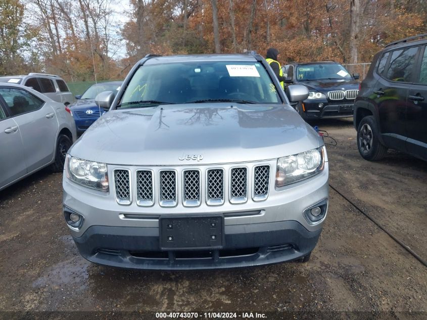 2017 Jeep Compass High Altitude 4X4 VIN: 1C4NJDEB1HD109298 Lot: 40743070