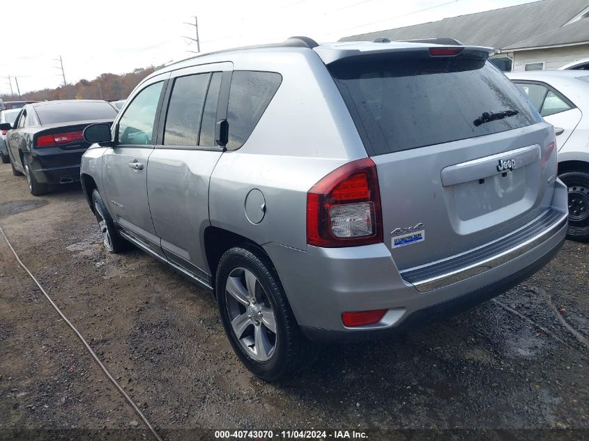 2017 Jeep Compass High Altitude 4X4 VIN: 1C4NJDEB1HD109298 Lot: 40743070