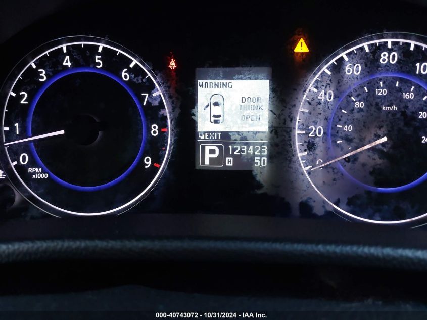 2012 INFINITI G37X VIN: JN1CV6EL8CM470474