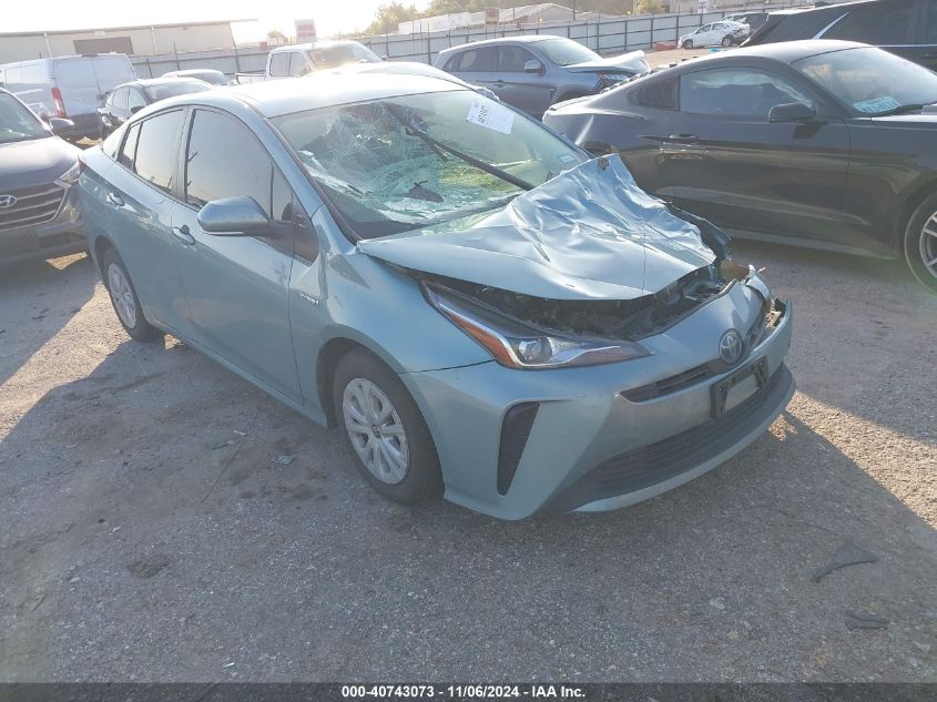 2019 Toyota Prius, L Eco