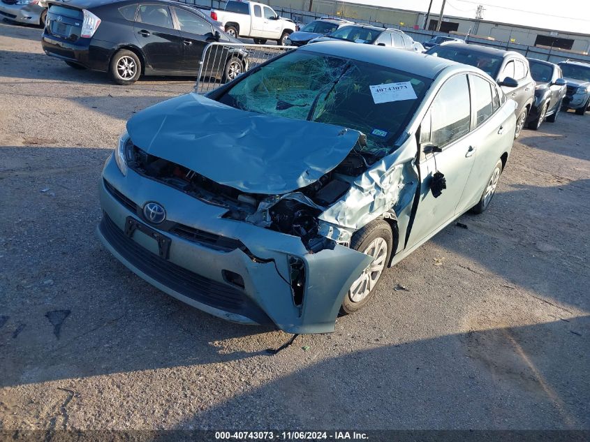 VIN JTDKARFU3K3082148 2019 Toyota Prius, L Eco no.2