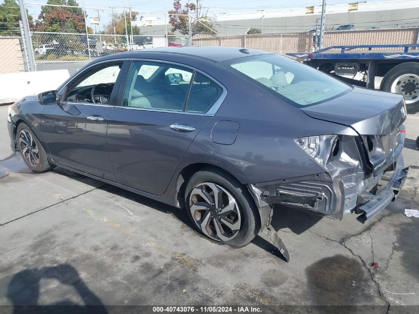 VIN 1HGCR2F87GA144372 2016 Honda Accord, Ex-L no.3