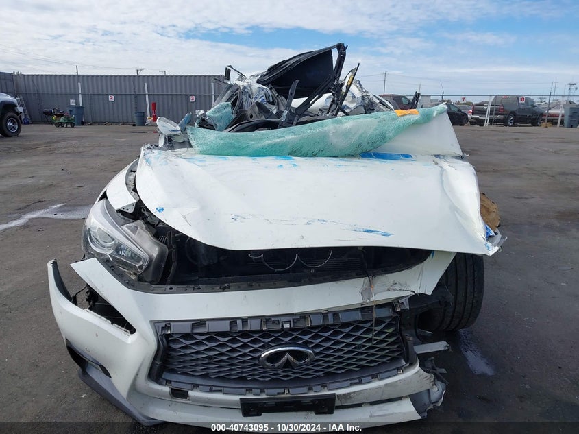 VIN JN1FV7AP1KM760730 2019 INFINITI Q50 3.0T RED SPORT 400