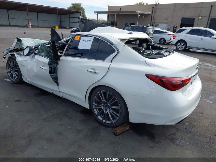 VIN JN1FV7AP1KM760730 2019 INFINITI Q50 3.0T RED SPORT 400