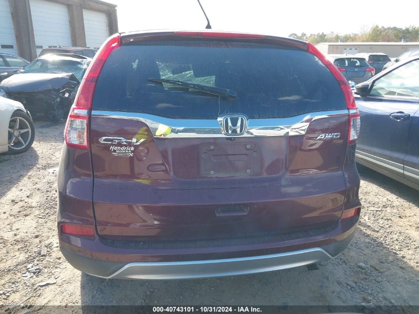 2016 HONDA CR-V EX - 2HKRM4H51GH684038