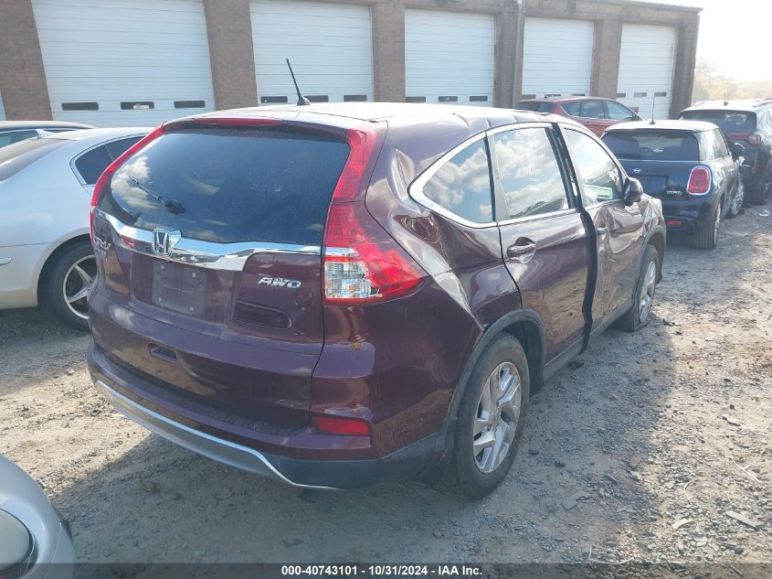 2016 HONDA CR-V EX - 2HKRM4H51GH684038