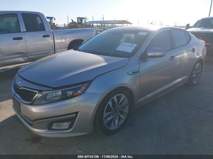 2015 Kia Optima Sx Turbo VIN: 5XXGR4A65FG407334 Lot: 40743106