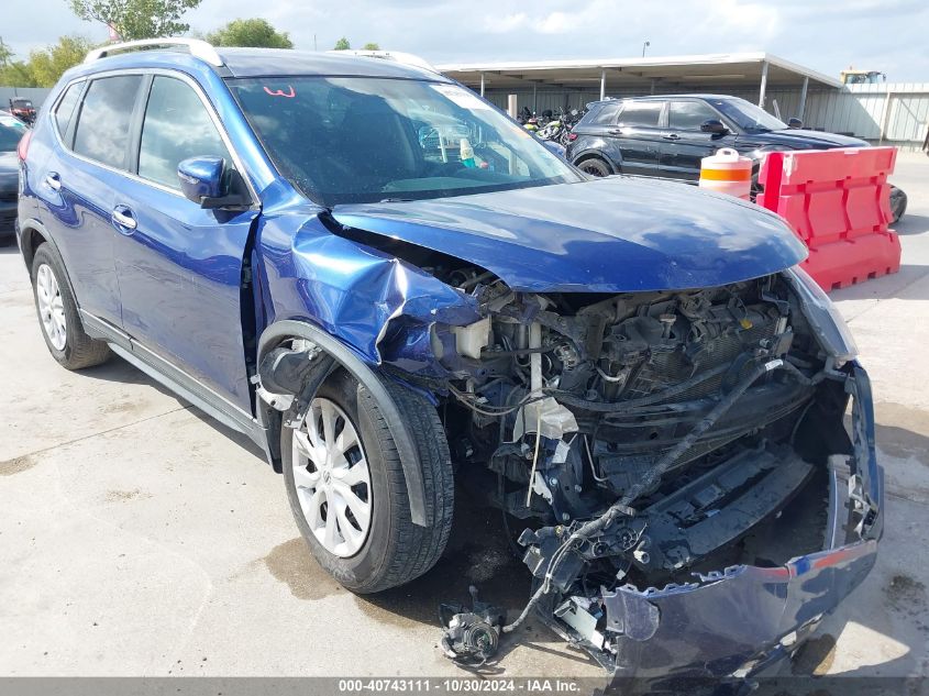 2017 Nissan Rogue S VIN: KNMAT2MT3HP580049 Lot: 40743111