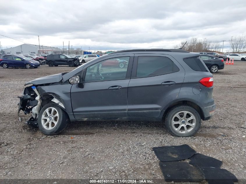 2020 Ford Ecosport Se VIN: MAJ6S3GL4LC338063 Lot: 40743112