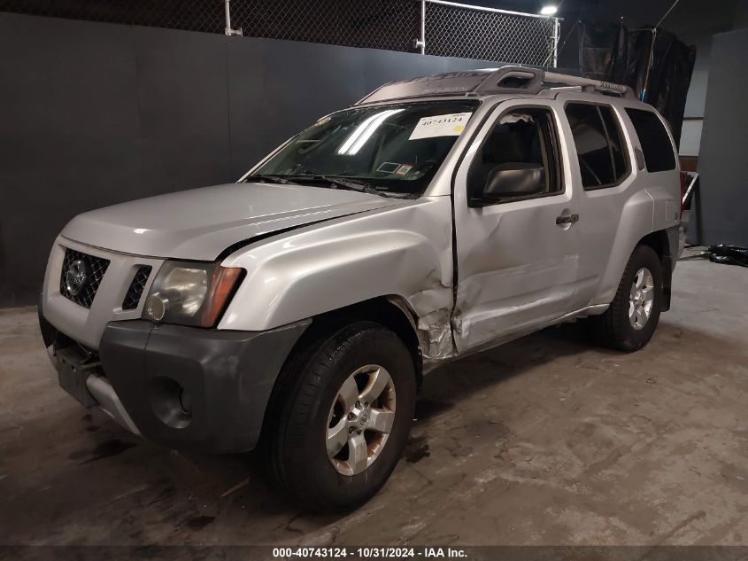 2010 Nissan Xterra S VIN: 5N1AN0NW1AC526569 Lot: 40743124