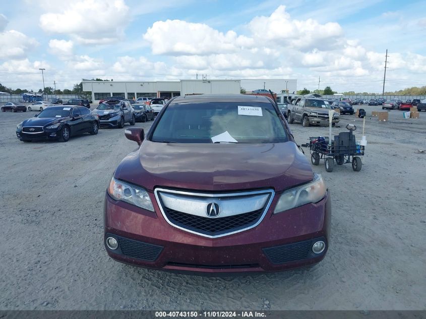 2015 Acura Rdx VIN: 5J8TB3H55FL016079 Lot: 40743150