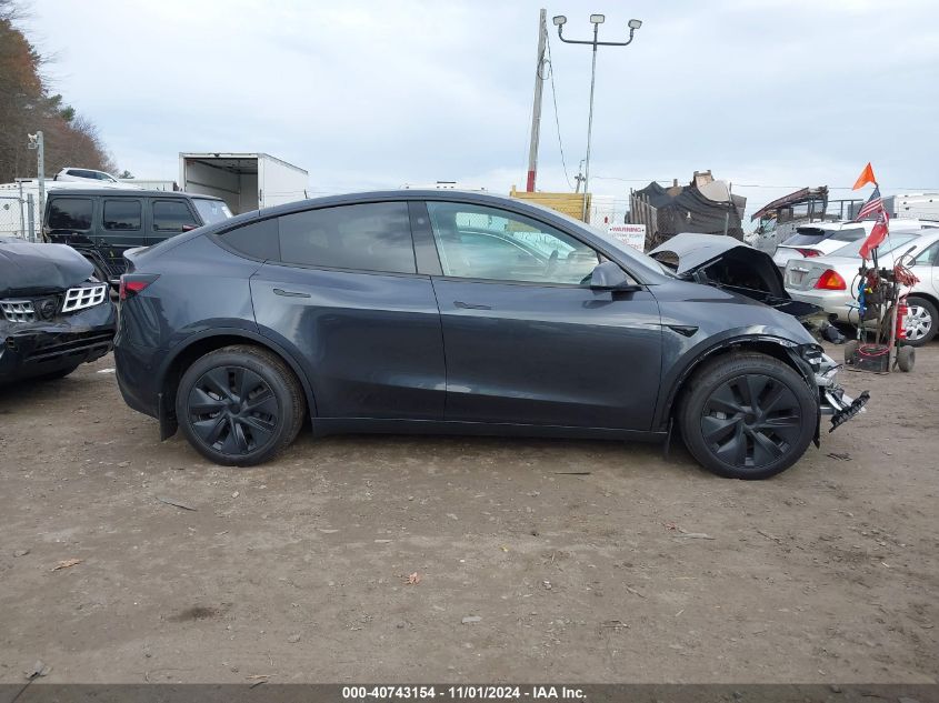 2024 Tesla Model Y Long Range Dual Motor All-Wheel Drive VIN: 7SAYGDEE5RA325008 Lot: 40743154