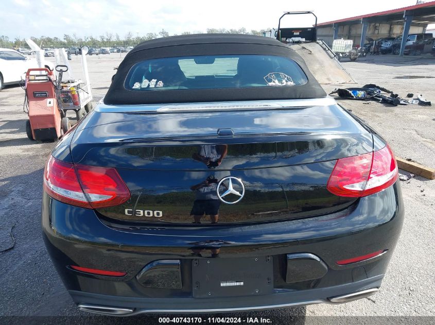 2017 Mercedes-Benz C 300 VIN: WDDWK4JB6HF537093 Lot: 40743170