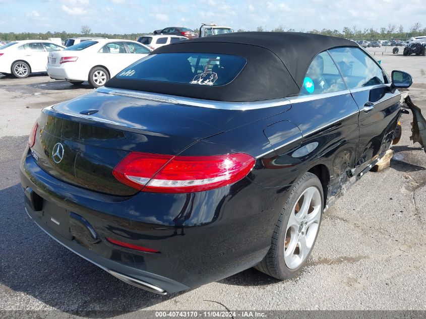 2017 Mercedes-Benz C 300 VIN: WDDWK4JB6HF537093 Lot: 40743170