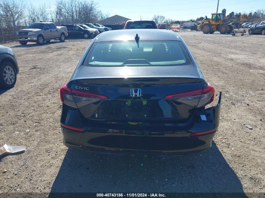 2023 Honda Civic Ex /Ex W/O Bsi VIN: 2HGFE1F71PH318996 Lot: 40743186