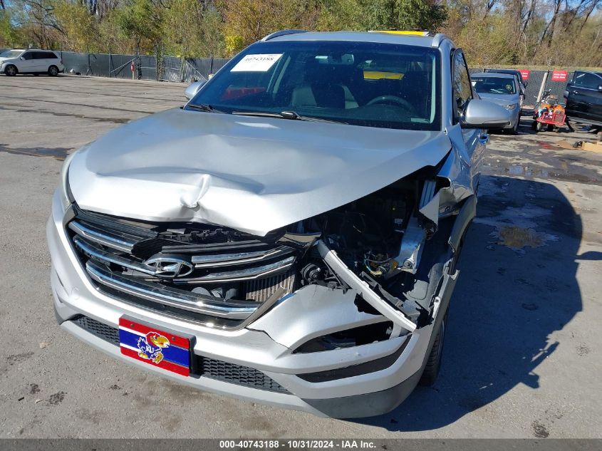 2017 Hyundai Tucson Limited VIN: KM8J3CA24HU582827 Lot: 40743188