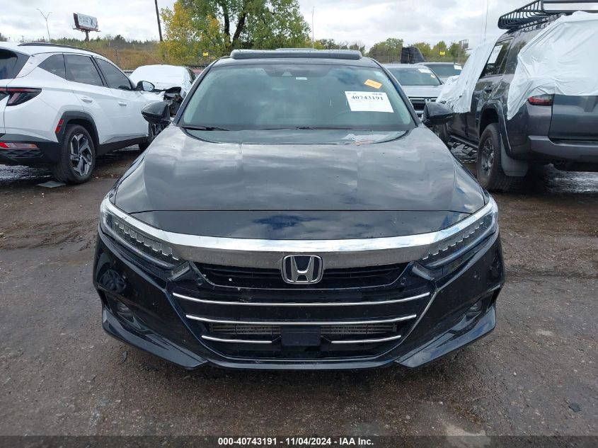 2021 Honda Accord Touring VIN: 1HGCV2F95MA026935 Lot: 40743191