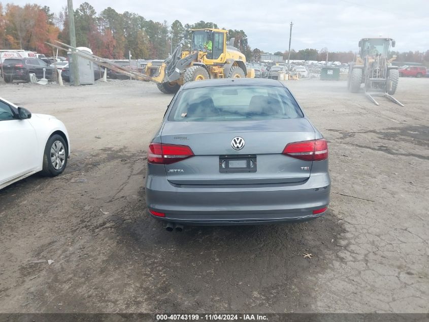 2016 Volkswagen Jetta 1.4T S VIN: 3VW267AJ0GM280675 Lot: 40743199