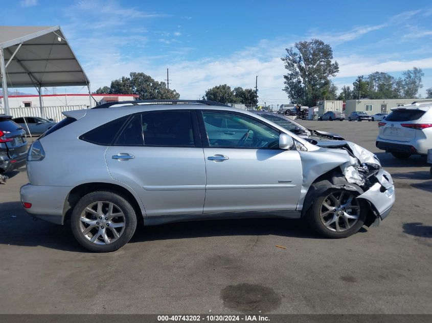 2009 Lexus Rx 350 VIN: 2T2GK31U59C079417 Lot: 40743202