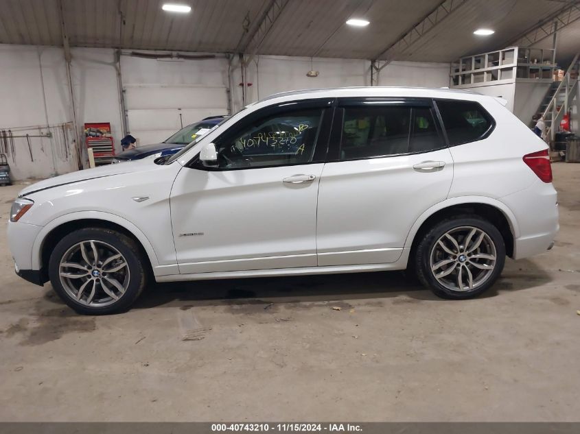 2017 BMW X3 XDRIVE28I - 5UXWX9C54H0T03827