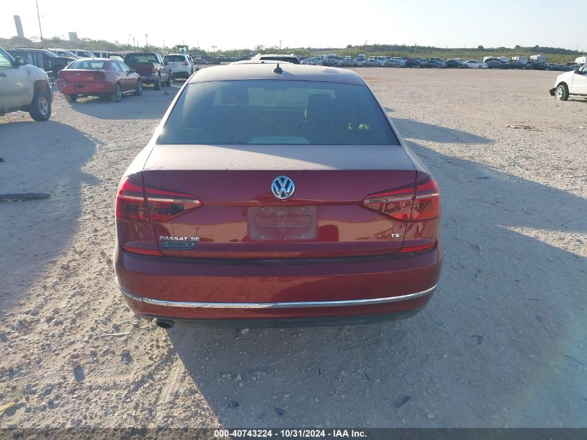 2018 Volkswagen Passat 2.0T Se VIN: 1VWBA7A31JC003753 Lot: 40743224