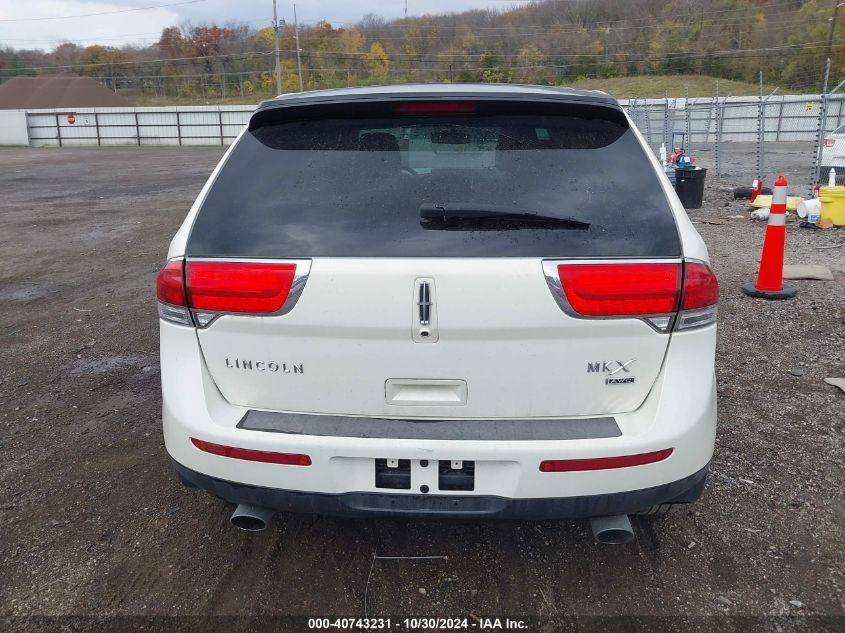 2013 Lincoln Mkx VIN: 2LMDJ8JK7DBL46287 Lot: 40743231