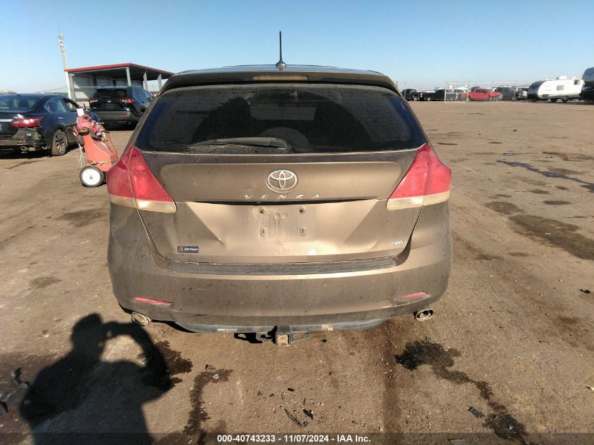 2010 Toyota Venza VIN: 4T3BK3BB7AU040740 Lot: 40743233