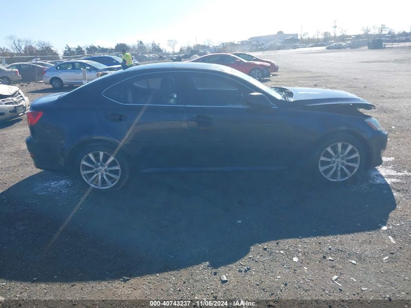 2008 Lexus Is 250 VIN: JTHCK262385024365 Lot: 40743237