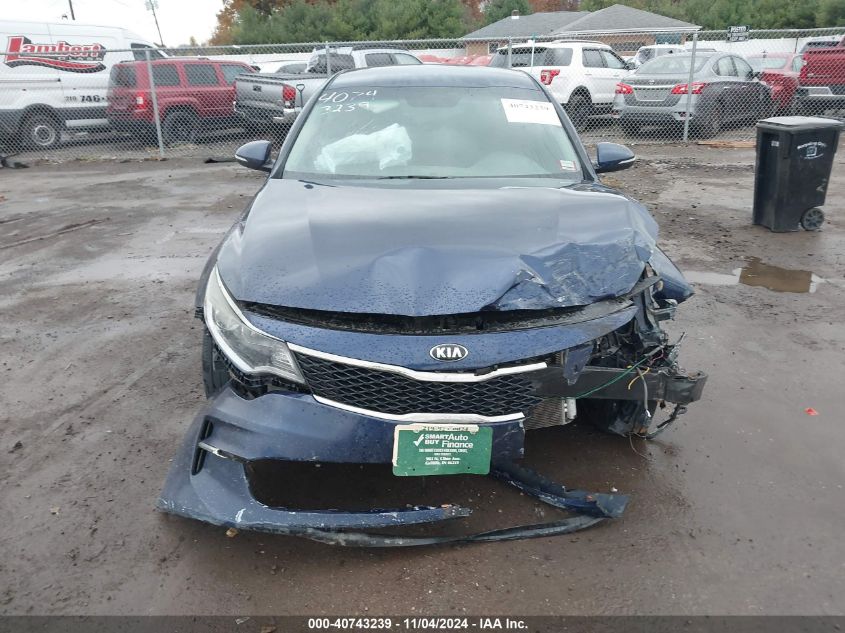 2018 Kia Optima Lx VIN: 5XXGT4L3XJG184396 Lot: 40743239