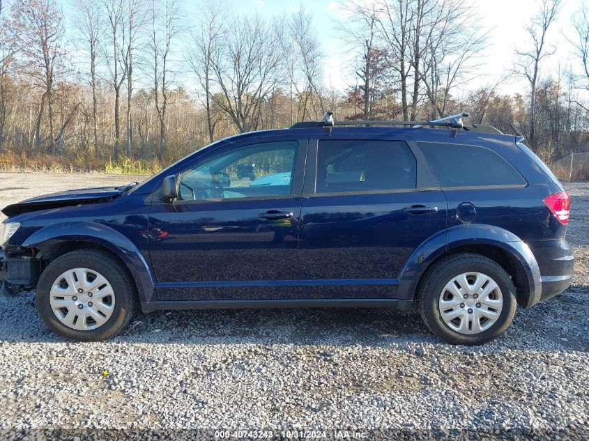 2019 Dodge Journey Se Value Package VIN: 3C4PDCAB7KT747203 Lot: 40743243