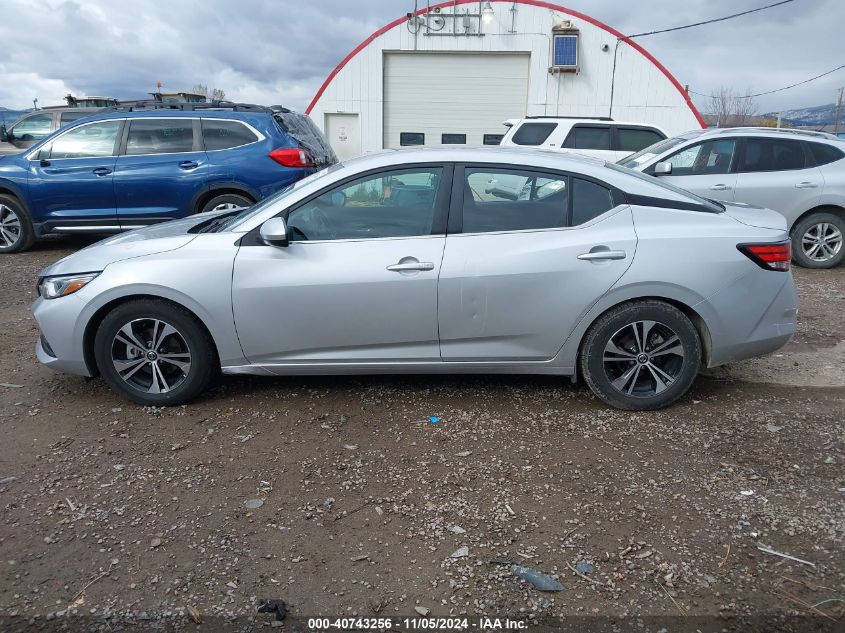 2021 Nissan Sentra Sv Xtronic Cvt VIN: 3N1AB8CV6MY219001 Lot: 40743256