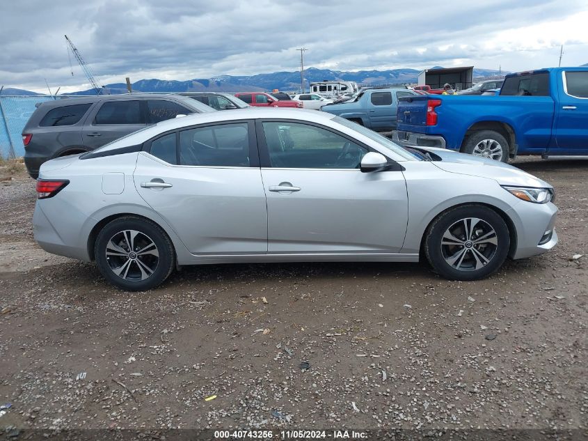 2021 Nissan Sentra Sv Xtronic Cvt VIN: 3N1AB8CV6MY219001 Lot: 40743256