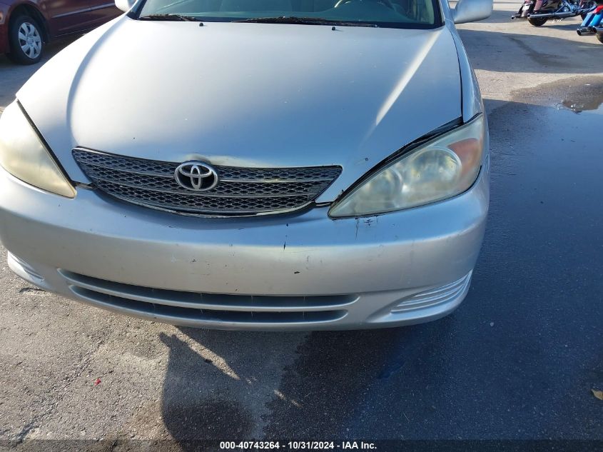 2002 Toyota Camry Xle VIN: 4T1BE32K82U032745 Lot: 40743264