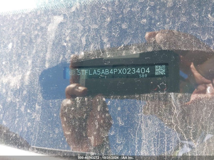 2023 TOYOTA TUNDRA SR5 - 5TFLA5AB4PX023404