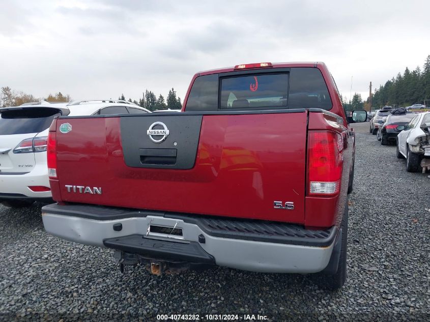 2007 Nissan Titan Xe VIN: 1N6AA07B47N239182 Lot: 40743282