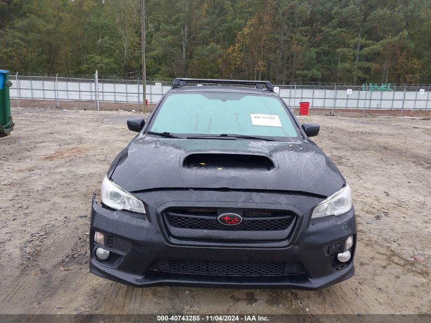 2015 Subaru Wrx VIN: JF1VA1A64F9836979 Lot: 40743285