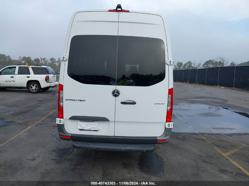 2021 Mercedes-Benz Sprinter 2500 High Roof V6 VIN: W1Y4EDHYXMT059092 Lot: 40743303