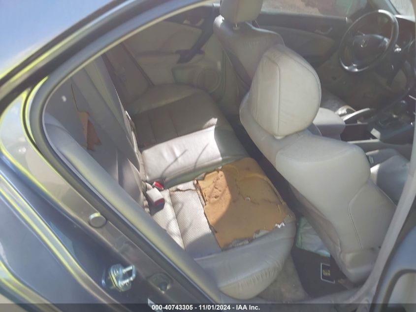 2010 Acura Tsx 2.4 VIN: JH4CU2F69AC0D8958 Lot: 40743305