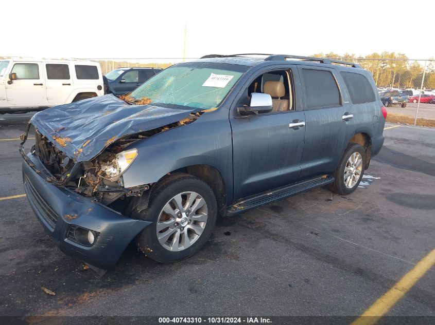 2008 Toyota Sequoia Limited 5.7L V8 VIN: 5TDBY68A68S004516 Lot: 40743310