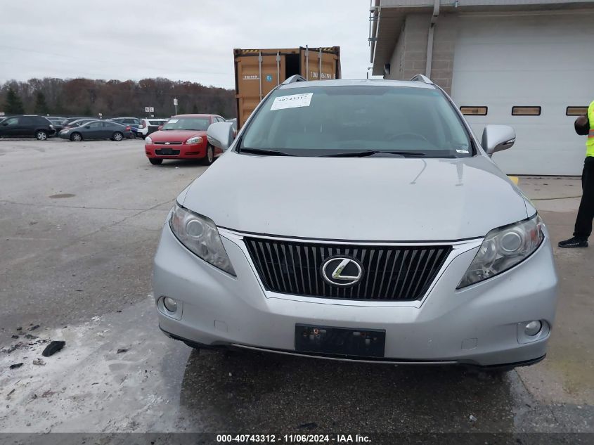 2010 Lexus Rx 350 VIN: 2T2BK1BA3AC065426 Lot: 40743312