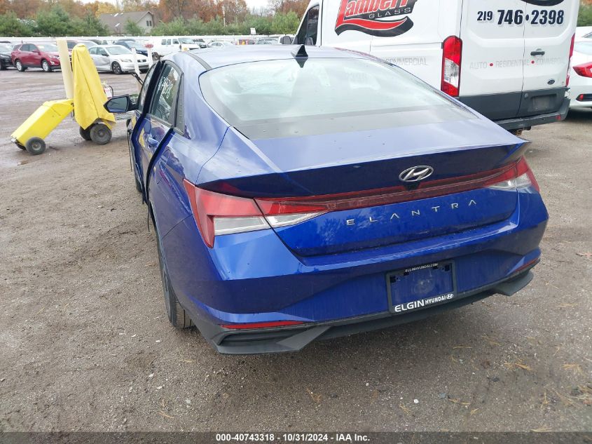 2022 Hyundai Elantra Sel VIN: KMHLM4AG0NU338417 Lot: 40743318