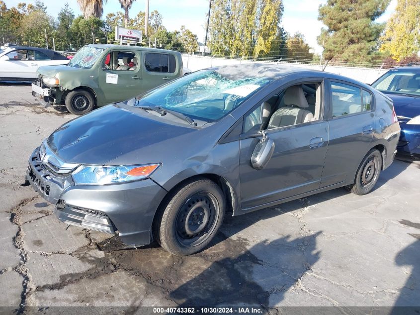 2014 Honda Insight VIN: JHMZE2H38ES000566 Lot: 40743362