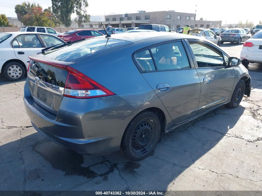 2014 Honda Insight VIN: JHMZE2H38ES000566 Lot: 40743362