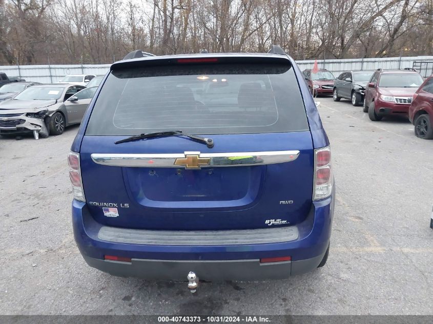 2007 Chevrolet Equinox Ls VIN: 2CNDL23F776065543 Lot: 40743373