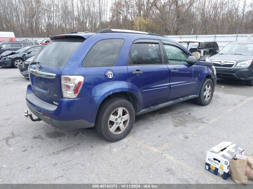 2007 Chevrolet Equinox Ls VIN: 2CNDL23F776065543 Lot: 40743373