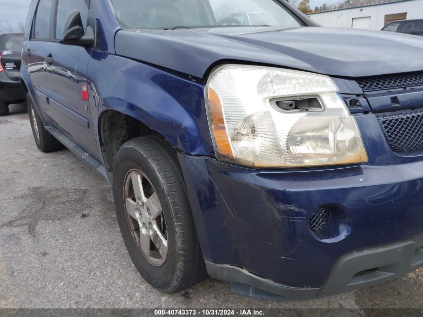 2007 Chevrolet Equinox Ls VIN: 2CNDL23F776065543 Lot: 40743373